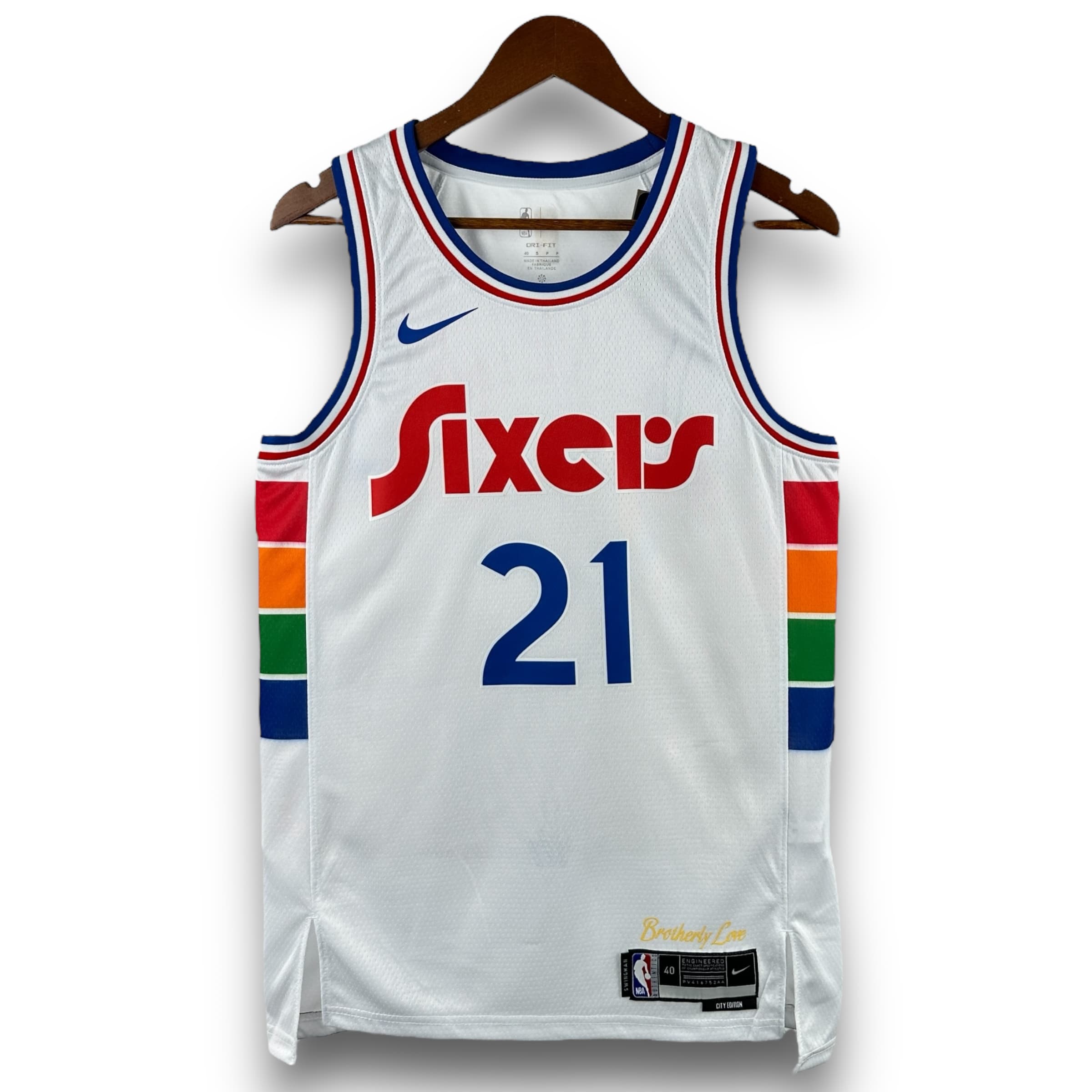 Camiseta Philadelphia 76ers City Edition 2024-25 | Embiid, Erving - Imagen 2