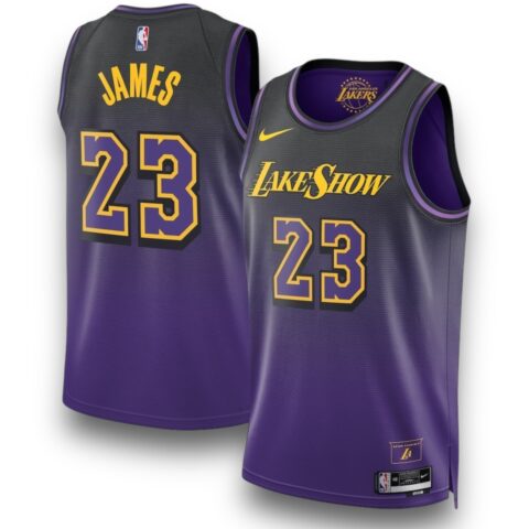 Camiseta Lakers City Edition 2024-25 | Lebron James Basketball