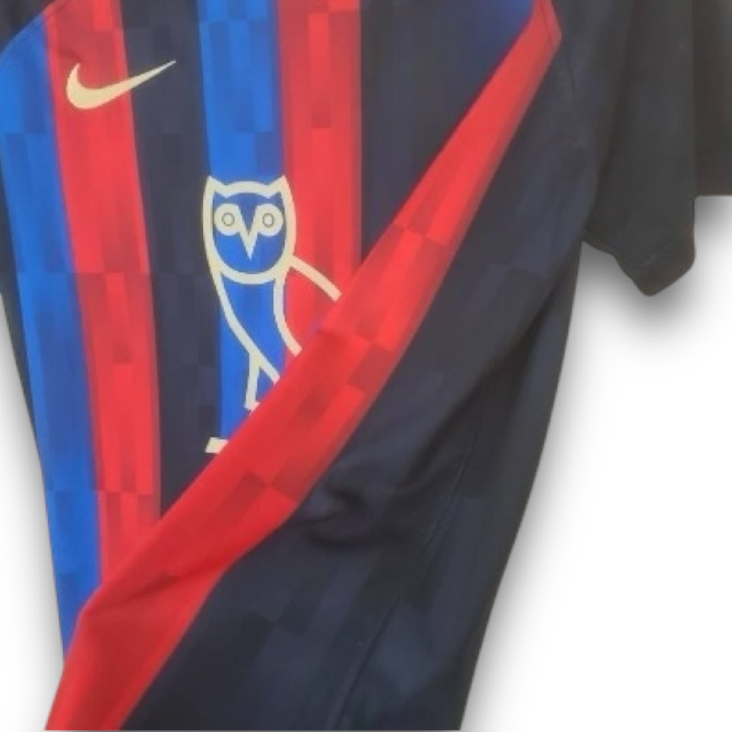 Camiseta Barcelona Drake 2022-23 Local | Edición Especial OVO - Imagen 2