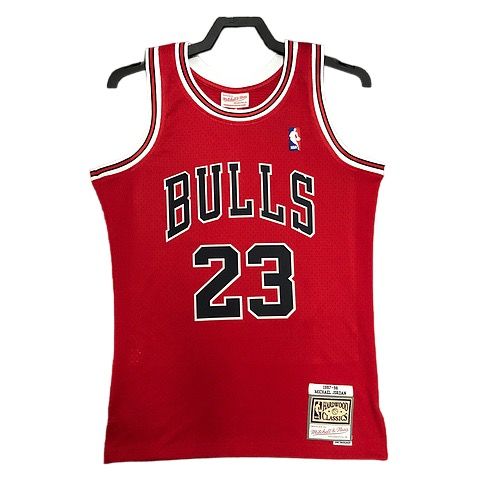 Camiseta Chicago Bulls Jordan 23 Mitchell & Ness - Retro Roja - Imagen 2