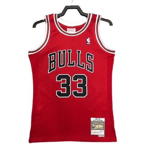 Camiseta Chicago Bulls Scottie Pippen Mitchell & Ness Retro - Imagen 2
