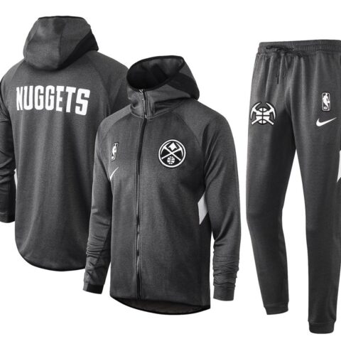 Chándal Denver Nuggets NBA 2021-22 Negro | Conjunto Completo