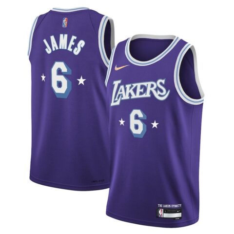 Camiseta Lakers City Edition 21/22 - NBA Los Angeles Lakers