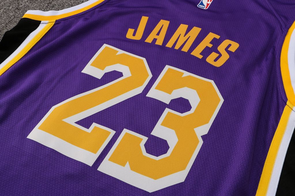 Camiseta Lakers Statement 2020/21 - Versión Jugador NBA - Imagen 5