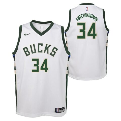 Camiseta Milwaukee Bucks City Edition 2020/21 - Antetokounmpo