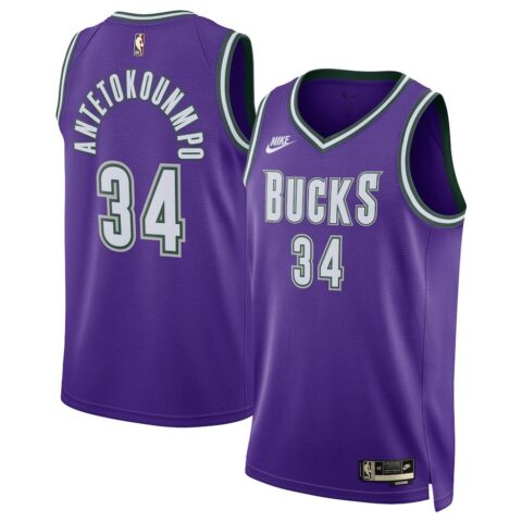 Camiseta Milwaukee Bucks Classic Edition 22/23 - Antetokounmpo