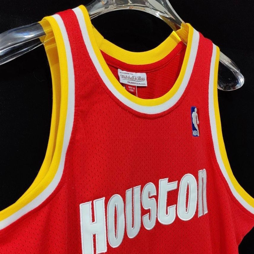 Camiseta Hakeem Olajuwon Houston Rockets 1993 Mitchell & Ness - Imagen 5