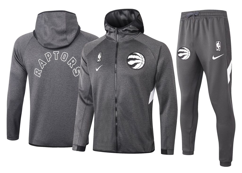 Chándal Toronto Raptors NBA 2021/22 Negro | Cremallera Completa