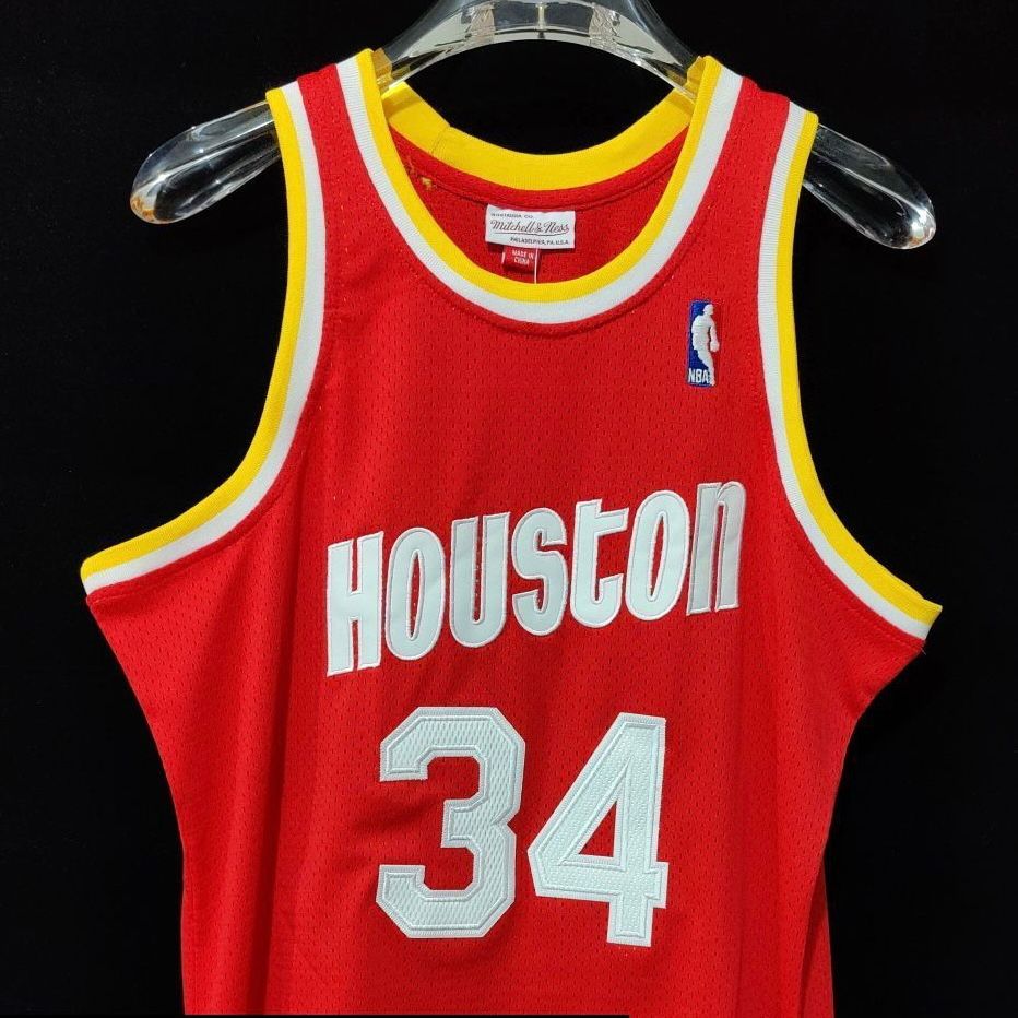 Camiseta Hakeem Olajuwon Houston Rockets 1993 Mitchell & Ness - Imagen 3