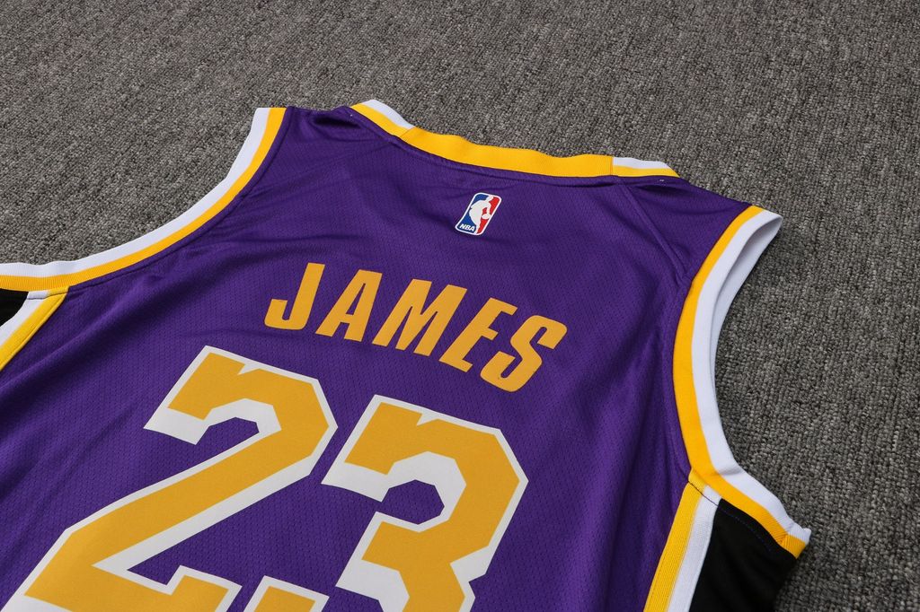 Camiseta Lakers Statement 2020/21 - Versión Jugador NBA - Imagen 4