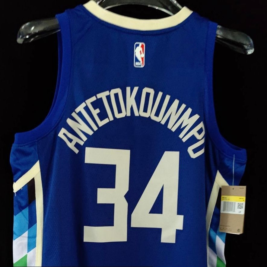 Camiseta Milwaukee Bucks City Edition 22/23 - Antetokounmpo NBA - Imagen 3