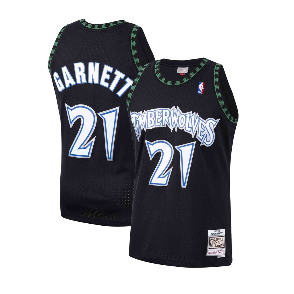 Camiseta Kevin Garnett Timberwolves Mitchell & Ness Retro