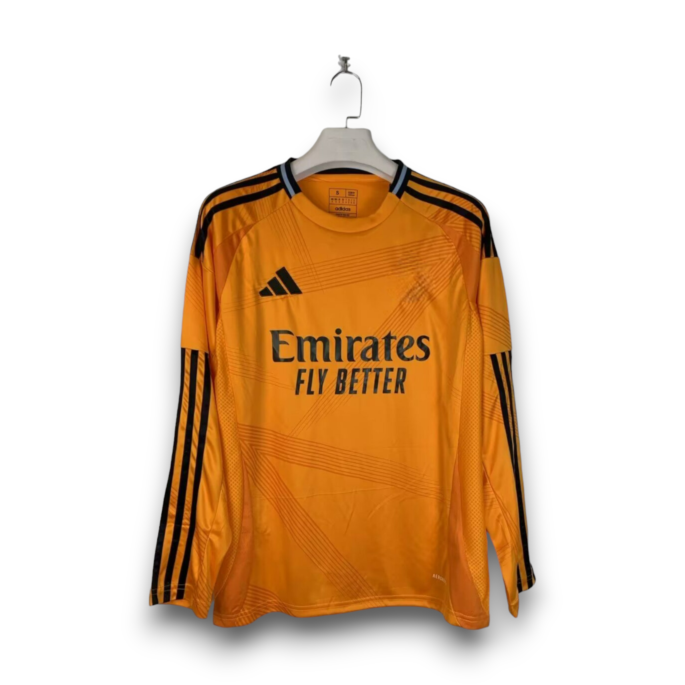 Camiseta Real Madrid Visitante 2024-25 Manga Larga - Nueva Temporada - Imagen 2