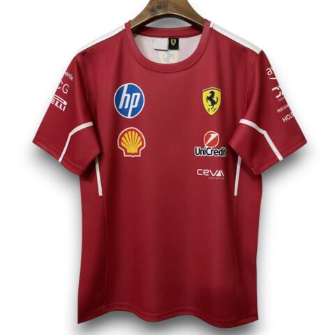 Camiseta Ferrari F1 2025 Scuderia - Colección Tifosi Rojo Racing