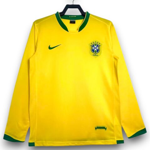 Camiseta Brasil 2006 Local - Manga larga