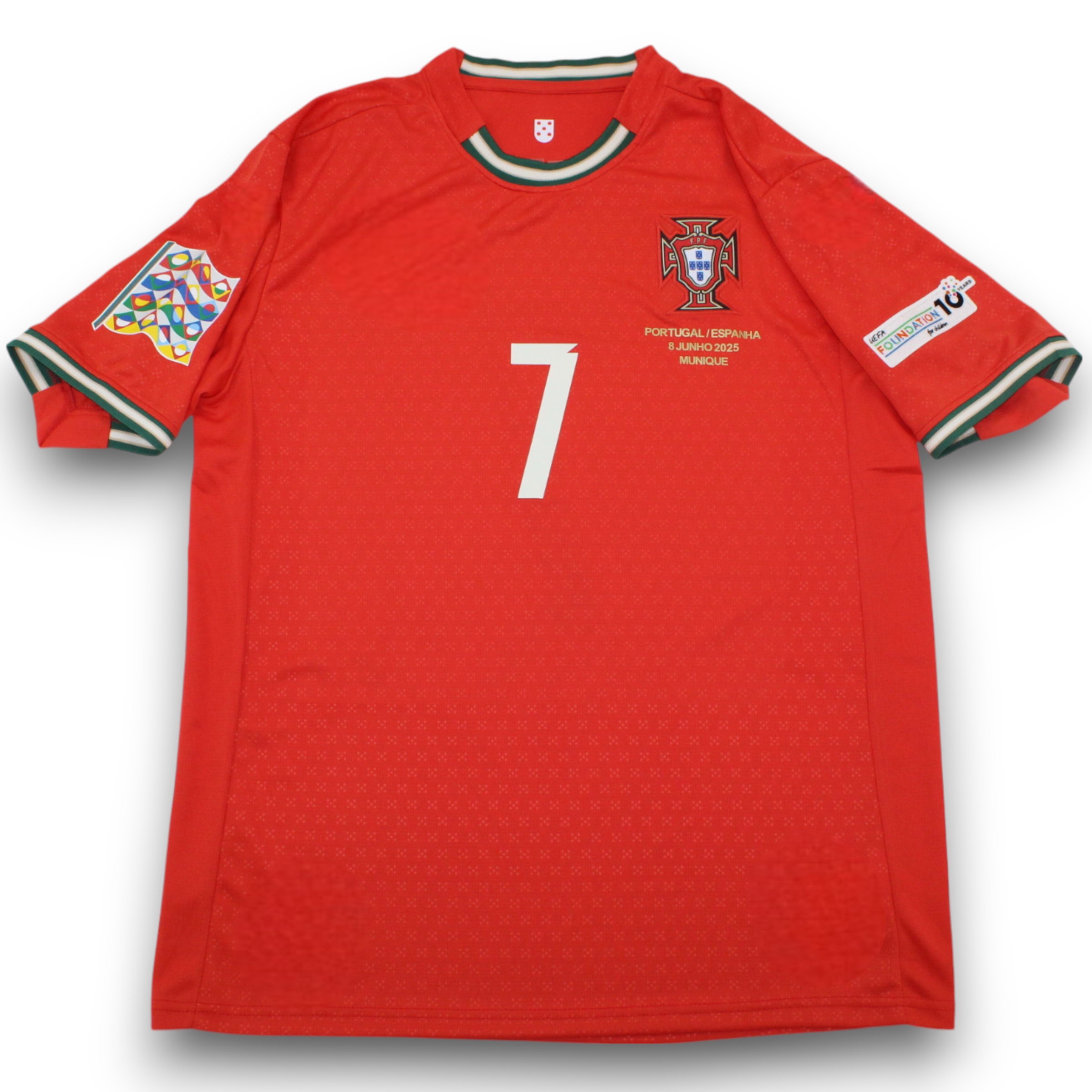 Camiseta Portugal 2025 Local - Final Nations League