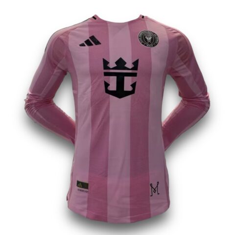 Camiseta Inter de Miami 2025-2026 Local Manga Larga - Versión Pro Player