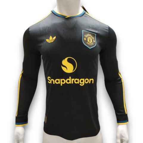 Camiseta Manchester United 2025-2026 Alternativa Manga Larga - Pro Player