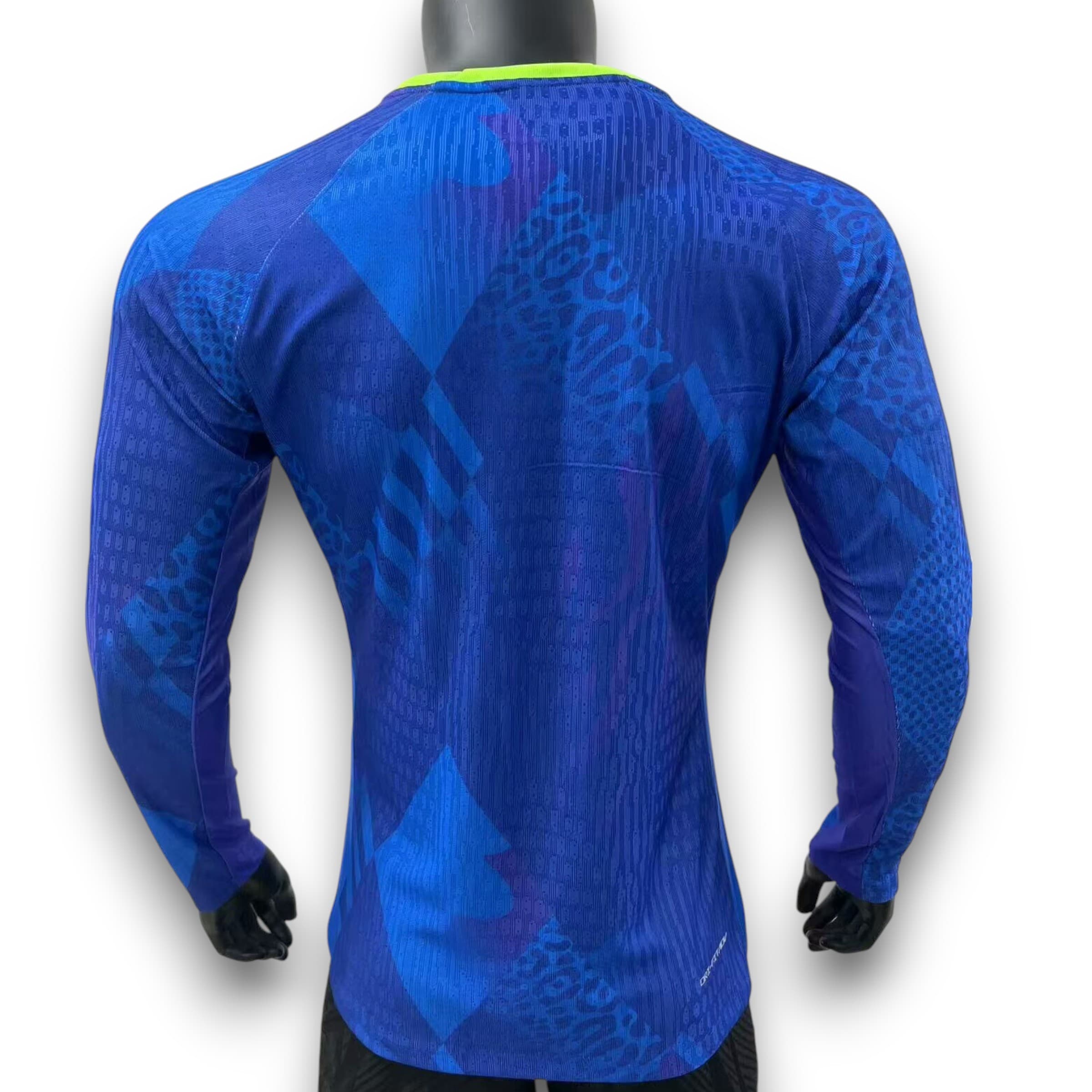 Camiseta Brasil 2025 Visitante Manga Larga - Version Pro Player - Imagen 2