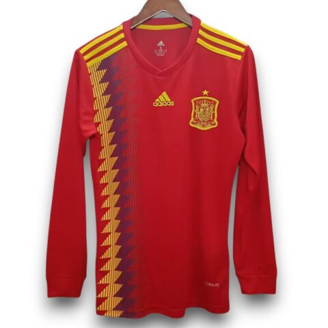 Camiseta España 2018 Local - Manga Larga