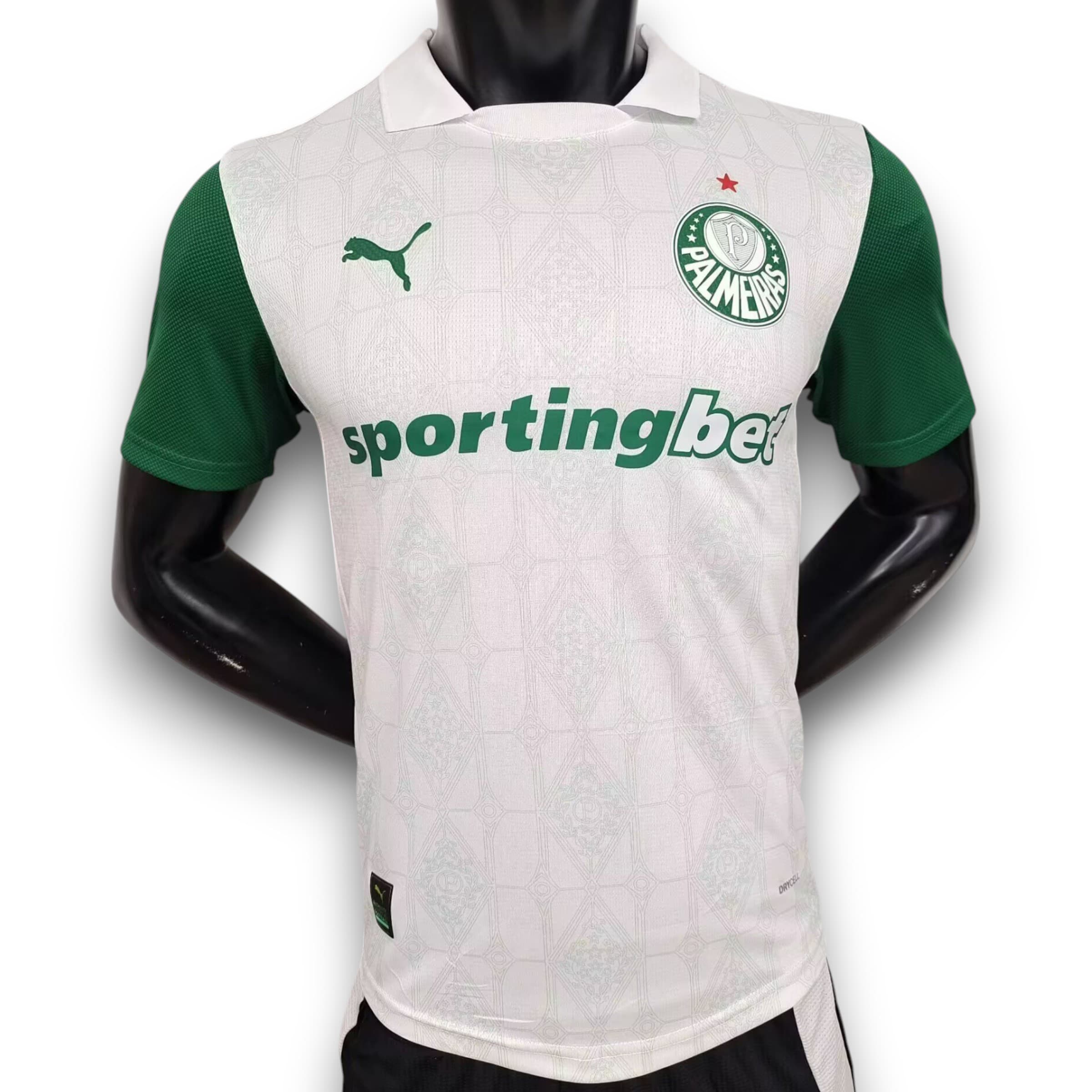 Camiseta Palmeiras 2025 Visitante - Version Pro Player