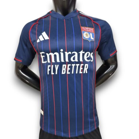 Camiseta Olympique de Lyon 2025-2026 Visitante - Version Pro Player