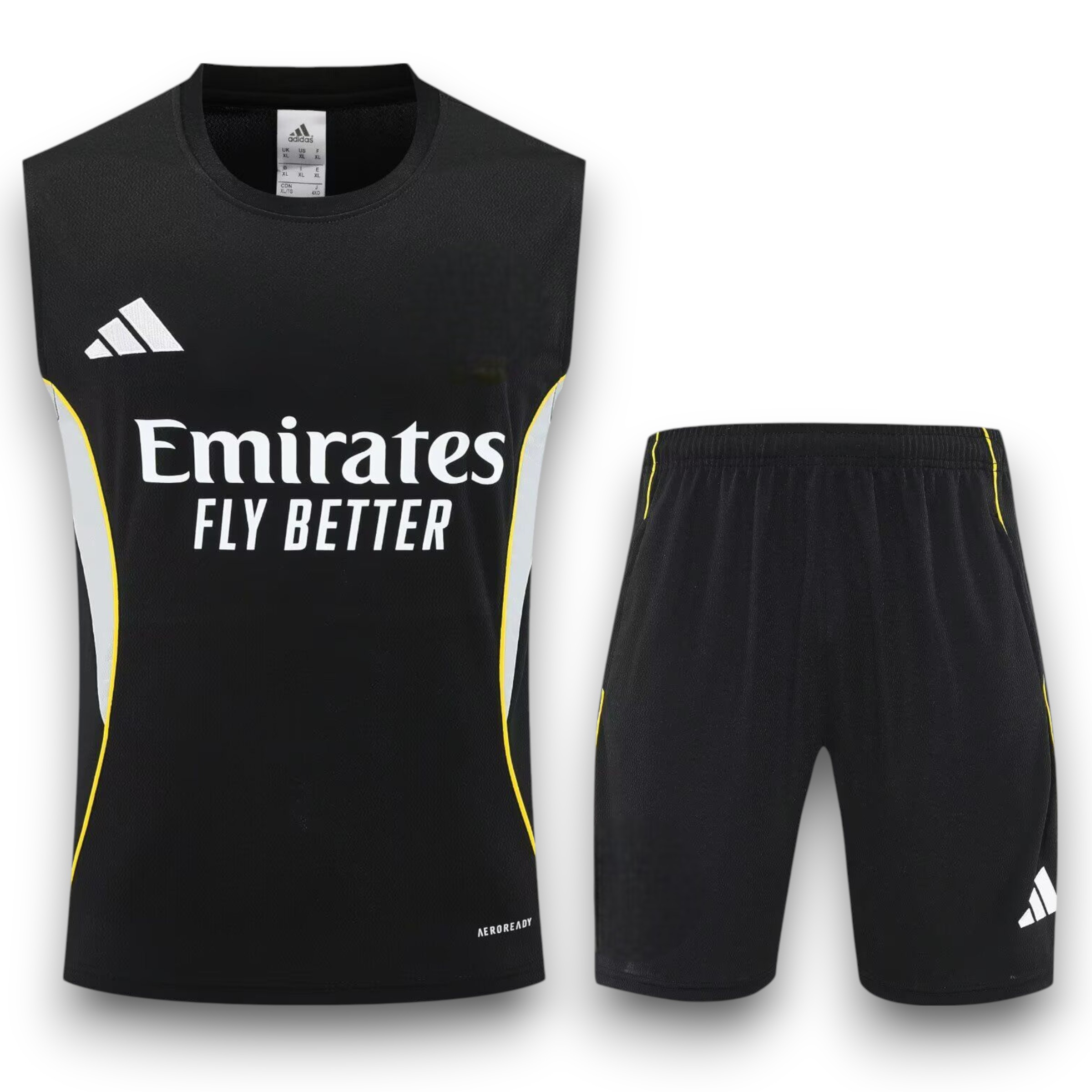 Conjunto Real Madrid 2025-2026 Visitante - Tirantes - Entrenamiento
