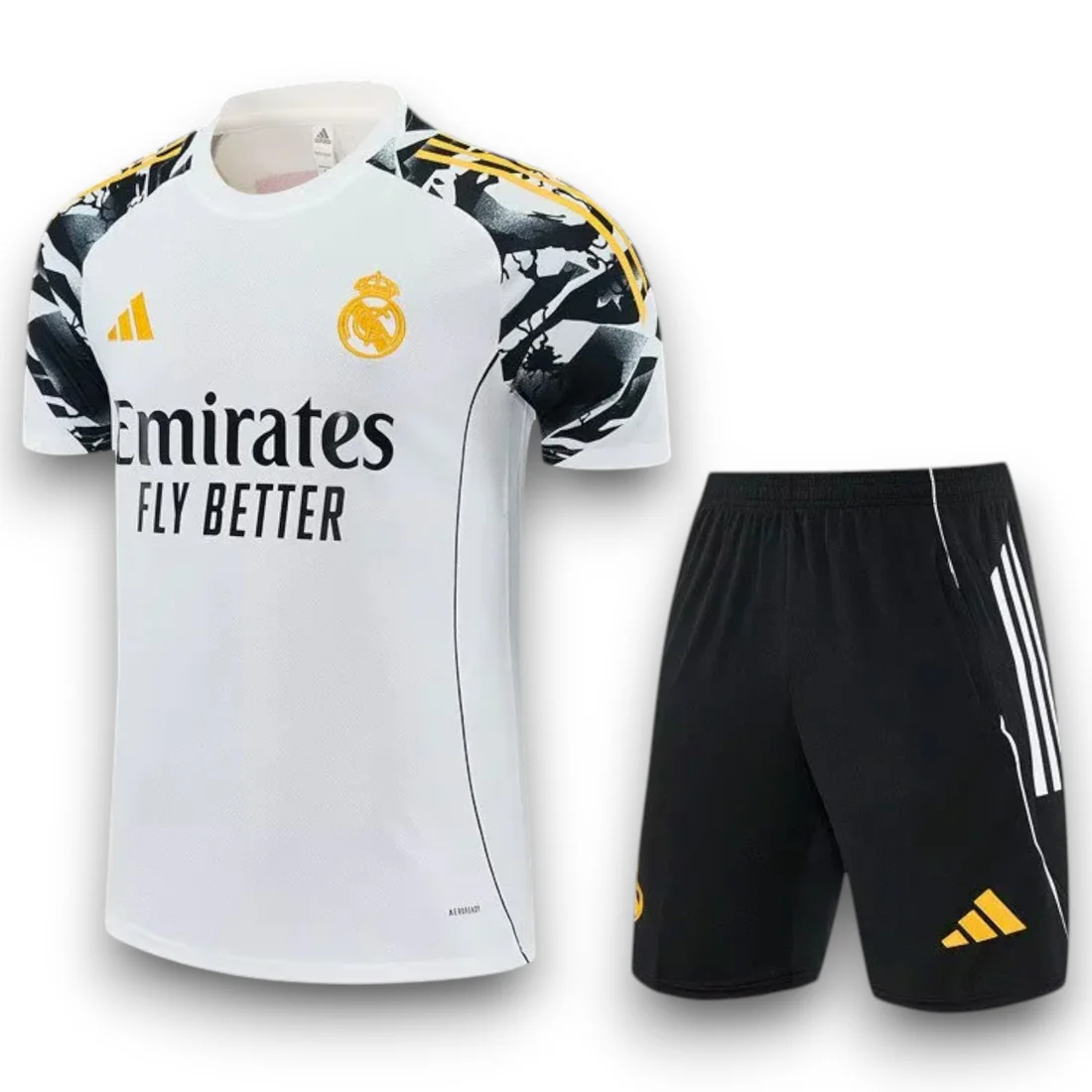 Conjunto Real Madrid x Marvel 2025-2026 White - Entrenamiento