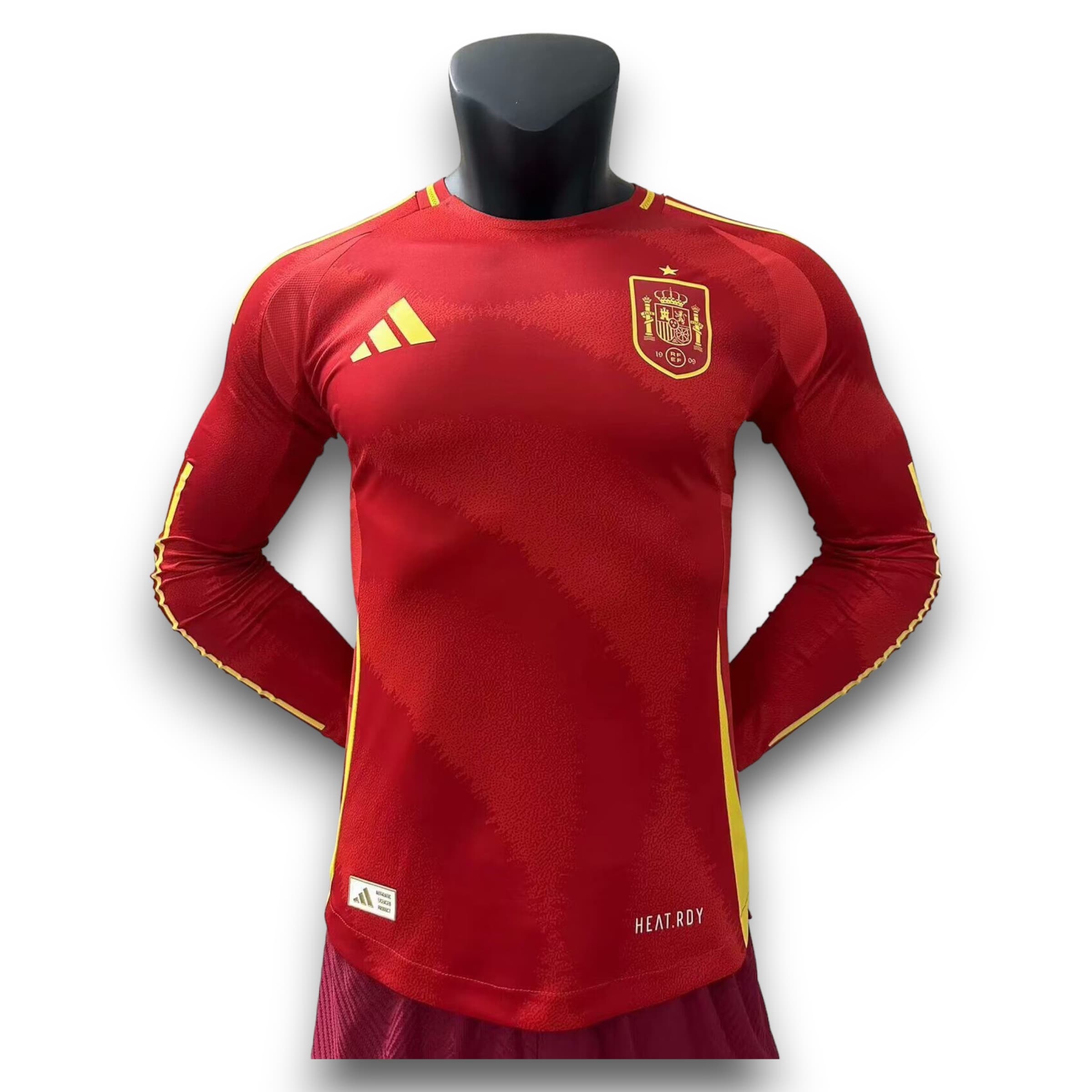 Camiseta España 2024-2025 Local Manga Larga - Version Pro Player