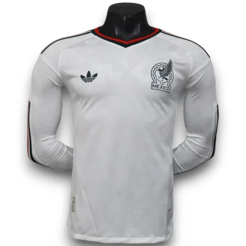 Camiseta México 2025-2026 Visitante Manga Larga - Version Pro Player