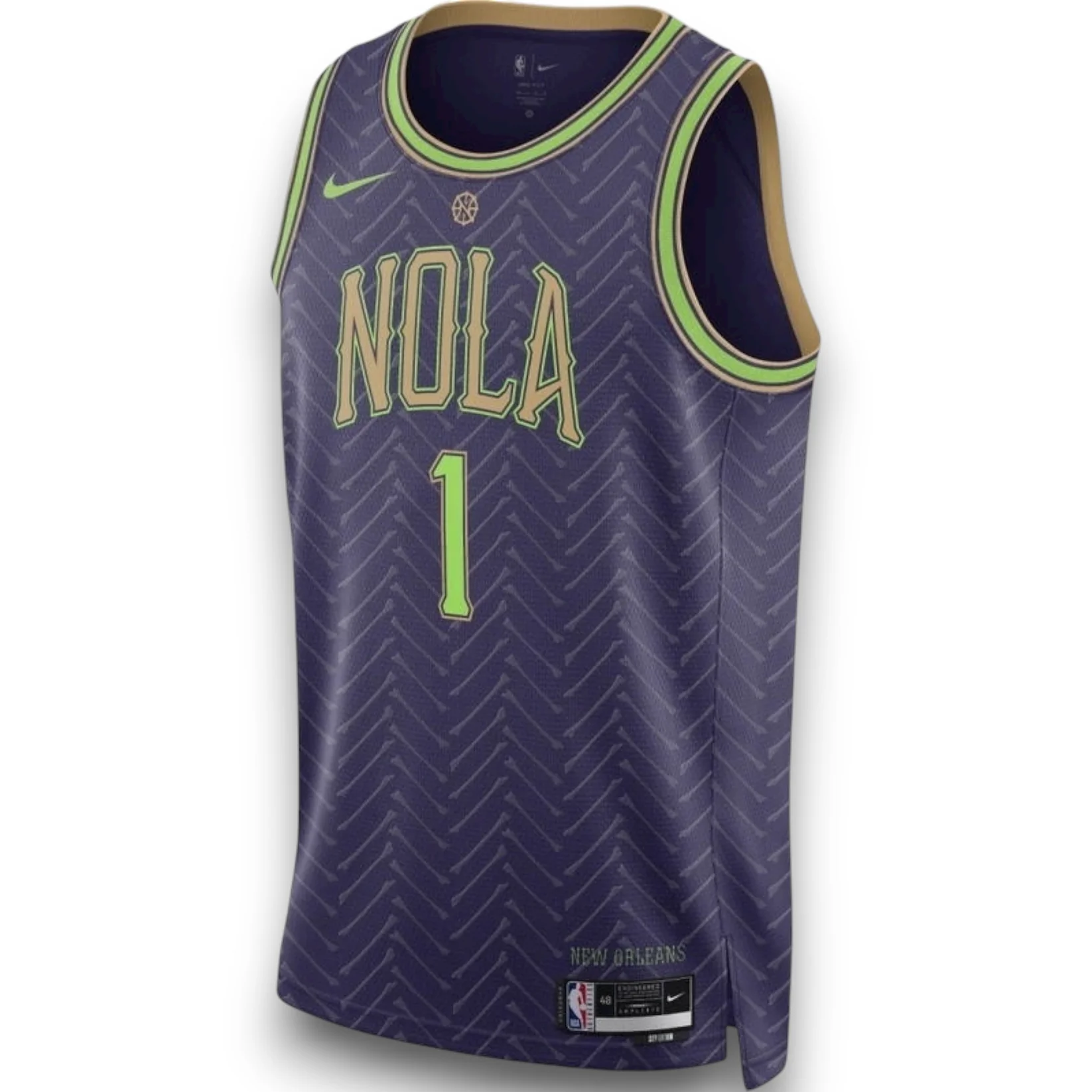 Camiseta Pelicans City Edition 2024-2025
