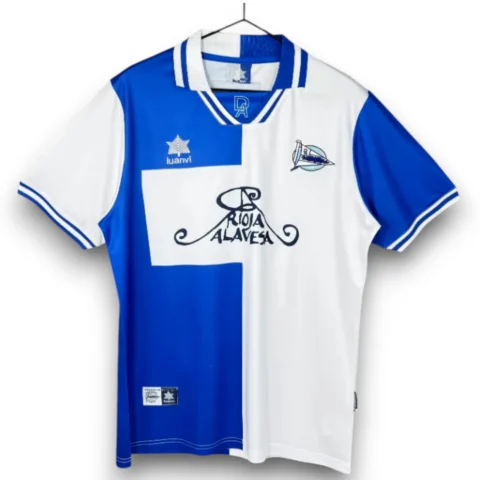 Camiseta Alavés 2000-2001 Local UEFA