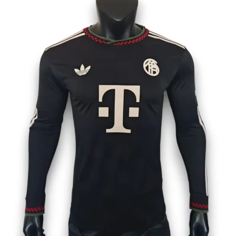 Camiseta Bayern Múnich 2025-2026 Alternativa Manga Larga - Version Pro Player