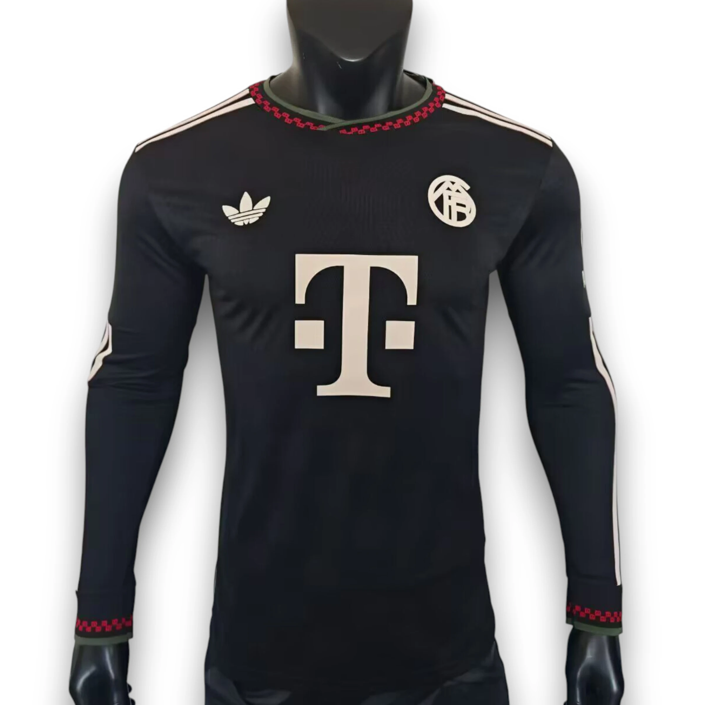 Camiseta Bayern Múnich 2025-2026 Alternativa Manga Larga - Version Pro Player