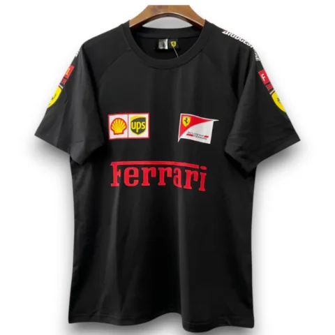 Camiseta Ferrari F1 2025 Scuderia Black