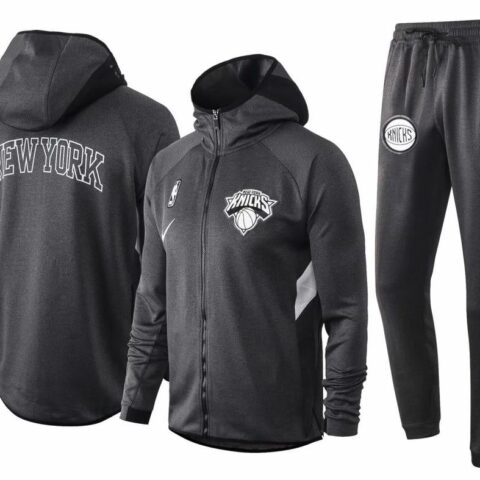 Chándal New York Knicks NBA 21/22 Negro Completo | Aficionado