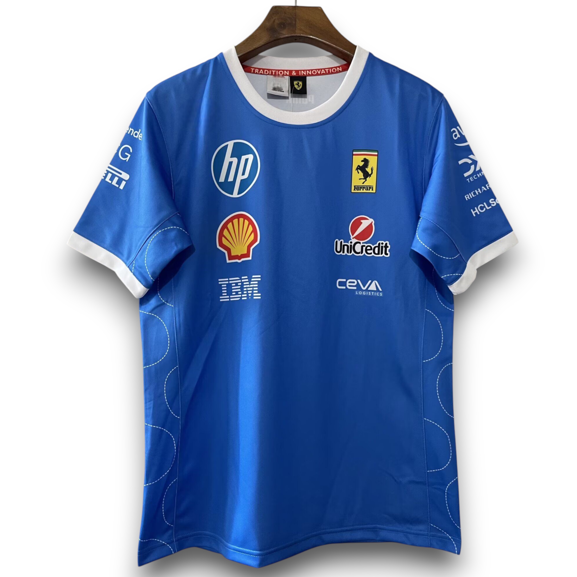 Camiseta Ferrari F1 2025 GP Italia - Edición Especial Monza