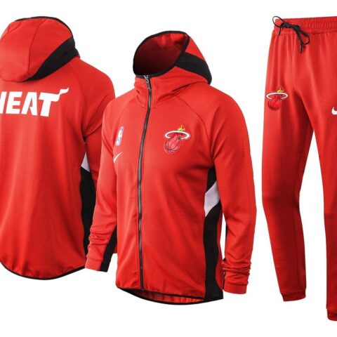 Chándal Miami Heat NBA 2021/22 | Conjunto Completo Cremallera
