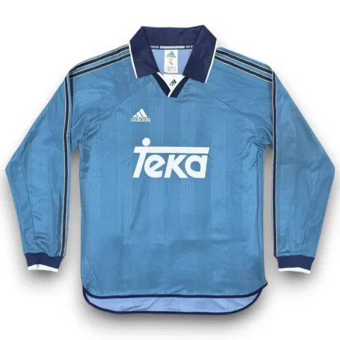 Camiseta Real Madrid 1999-2000 Visitante Manga Larga