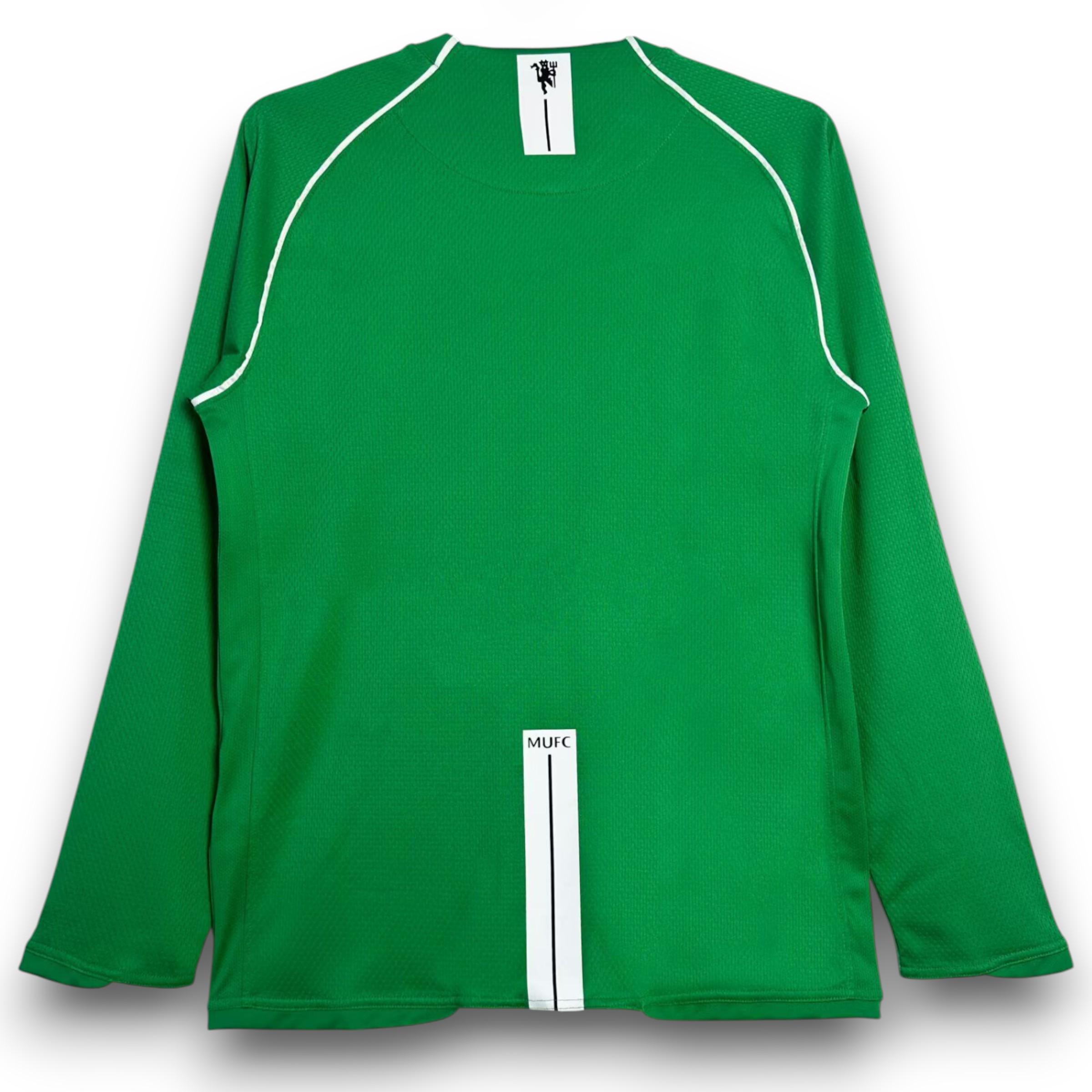 Camiseta Manchester United 2007-2008 Portero Visitante Manga Larga - Imagen 2