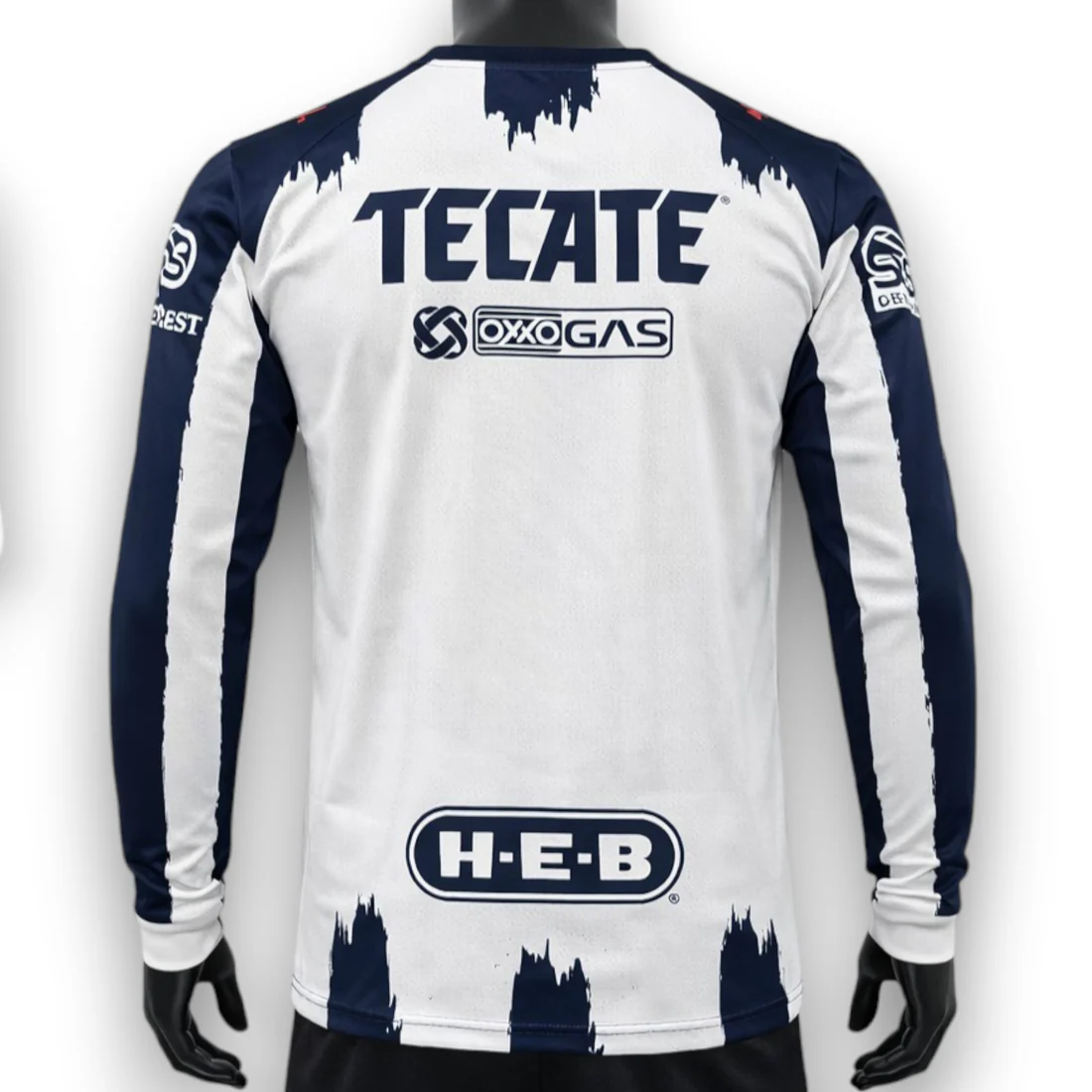 Camiseta Monterrey 2025-2026 Local Manga Larga - Versión Pro Player - Imagen 2