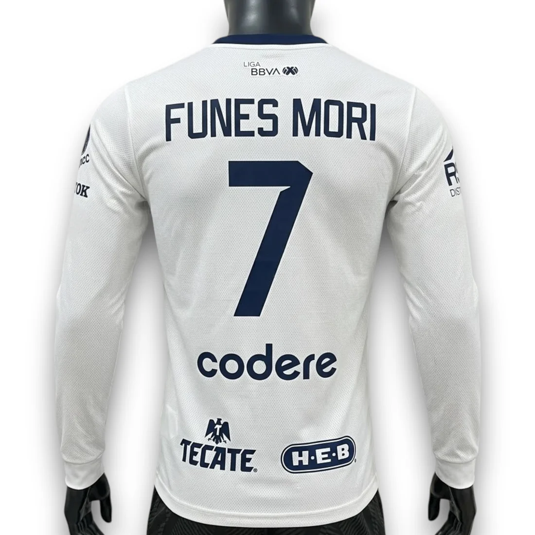 Camiseta Monterrey 2025-2026 Visitante Manga Larga - Versión Pro Player - Imagen 2