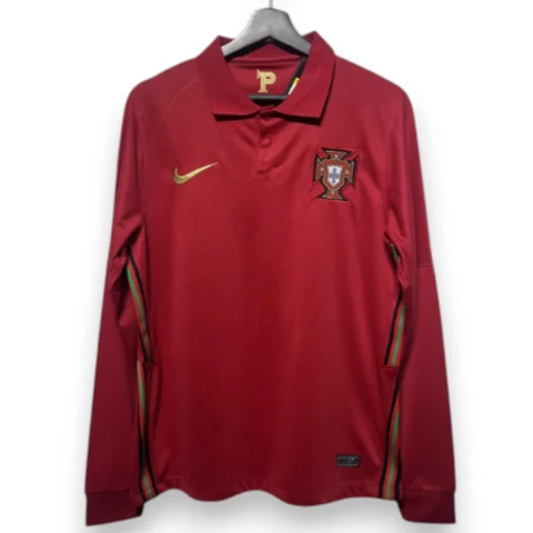 Camiseta Portugal 2020 Local Manga Larga