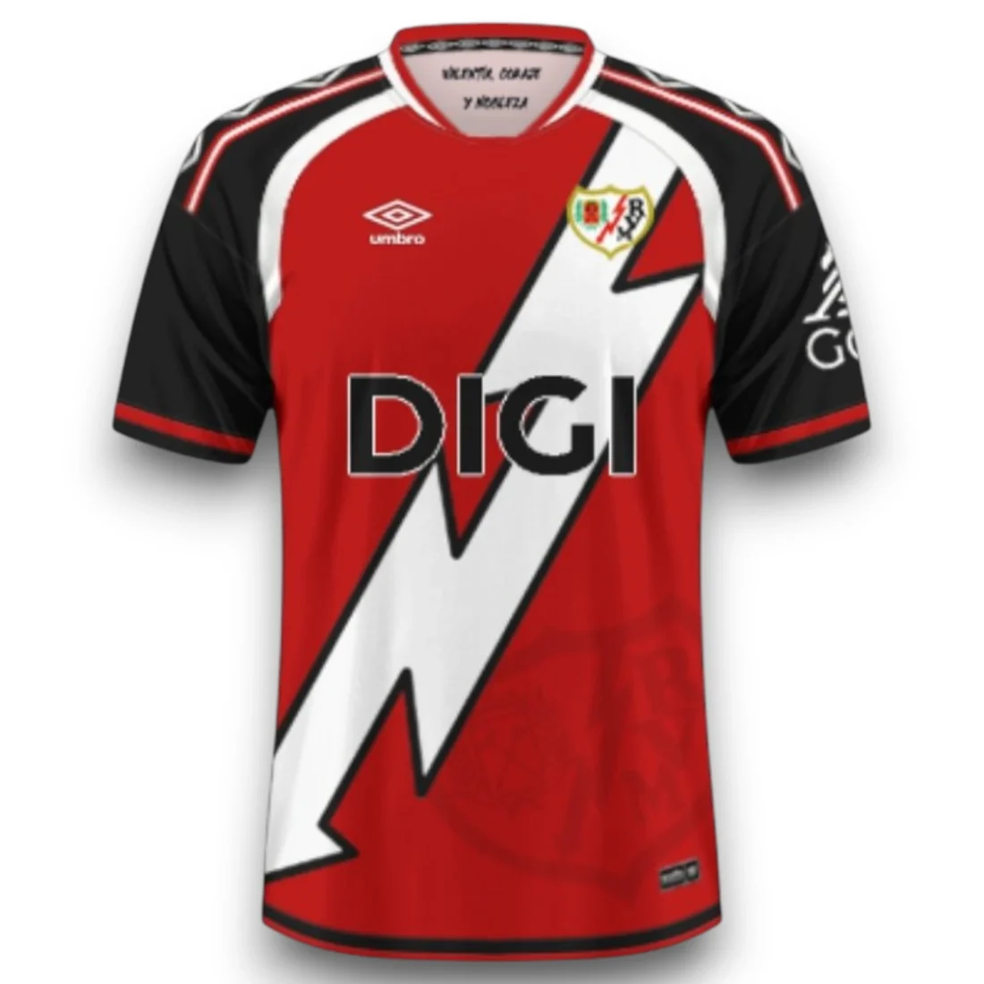 Camiseta Rayo Vallecano 26-27 Segundo