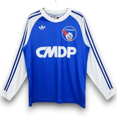 Camiseta Estrasburgo 1978-1979 Local Manga Larga