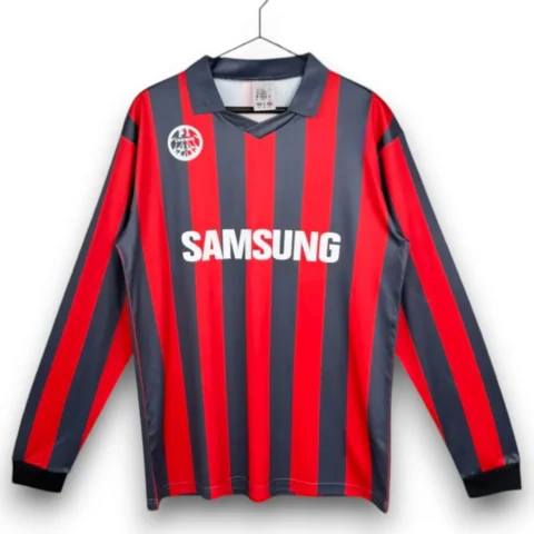 Camiseta Eintracht Frankfurt 1991-1992 Local - Manga Larga