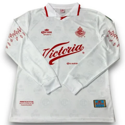 Camiseta Deportivo Toluca 1996-1997 Visitante Manga Larga