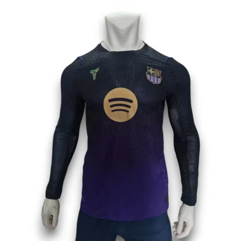 Camiseta Barcelona 26-27 Segunda Manga Larga- Versión Pro Player