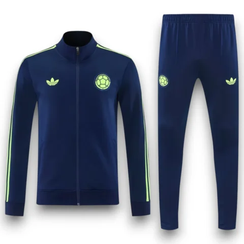 Chándal Colombia 2026 Azul - Cremallera