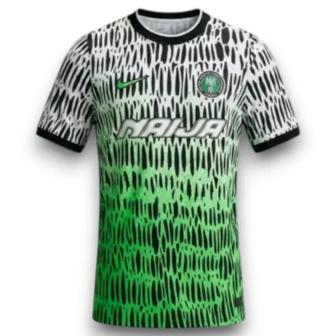 Camiseta Nigeria 26-27 Prepartido